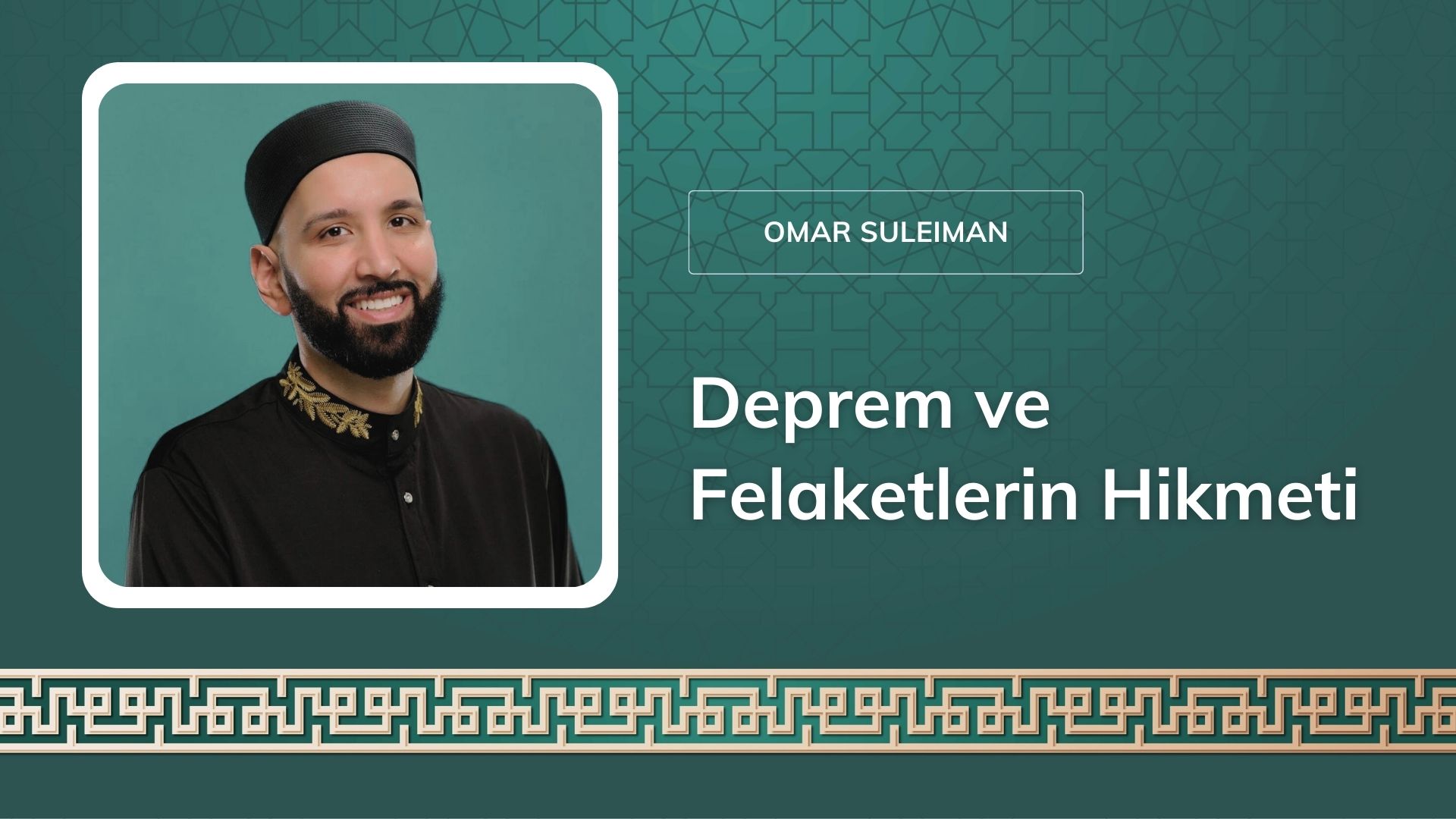 Deprem ve Felaketlerin Hikmeti | Ömer Süleyman